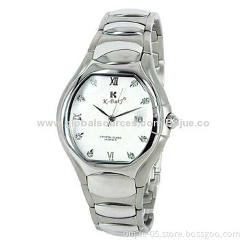 Stainless Steel Couple Watches with Japan Movement